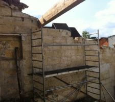 1ere poutre posée