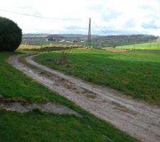 Nord, vue sur la vall&eacute;e