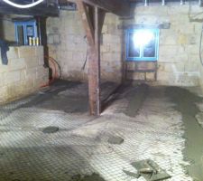 B&eacute;ton du rez de chauss&eacute;e