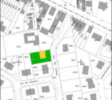 Plan d'implantation d'une construction Piraino sur Estaires (59)