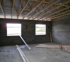 Vue chambre 2 et bureau