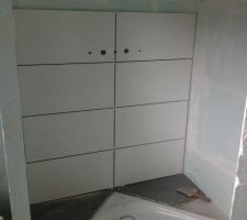 Carrelage mural SdB 1er