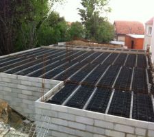 Fin du vide sanitaire reste a faire couler la dalle