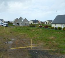 Implantation vue de l'est