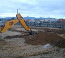 Creusage des fondations