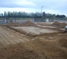 Creusage des fondations