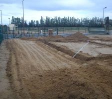 Creusage des fondations