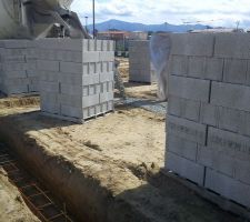 Coulage des fondations
