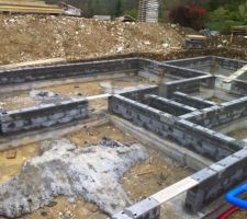 Fondations achevées