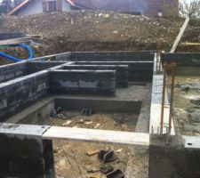 Fondations achevées