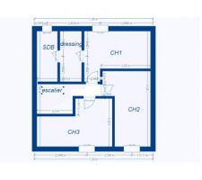 Plan de l'étage