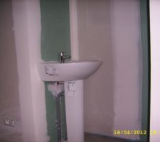 Lavabo chambre parentale