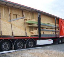 Arrivée du camion