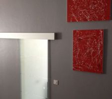 Et voila porte en verre !!!