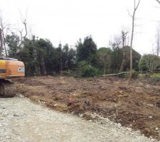 Viabilisation du terrain ...