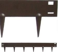 Bordure de jardin en aluminium
