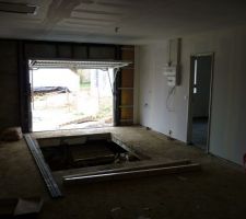 Fosse dans le garage