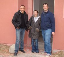 Petite photo de mon homme, mr Bucher de chez Moretti et moi.