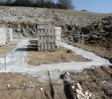 Fondations coulées