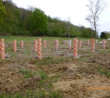 Plots avant démoulage