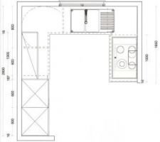 Plan de la cuisine