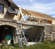 Montage de l ossature bois