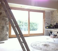 Vue du salon.. reste les finitions et carrelage