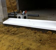 Notre appui de porte fenêtre - côté jardin