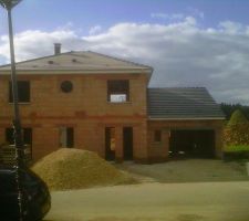 Ca y est charpente términée