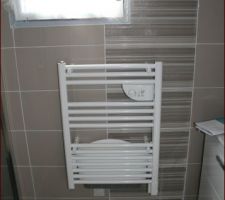 Notre petit sèche-serviette !!