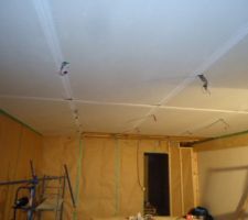 Plafond réaliser en fermacell essai 1