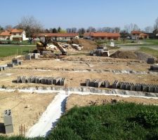 Les fondations sont faites