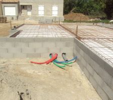 Ferraillage de la chape