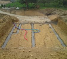 Fondations terminées