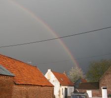 Il fait tellement beau à ce printemps ci qu'il vient souvent nous rendre visite