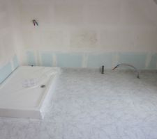 Salle de bain et receveur de la douche