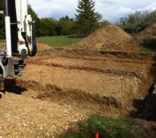 Ferraillage en attente ainsi que la toupie :D