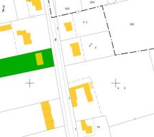 Construction Piraino n°1 à Lestrem - Plan d'implantation