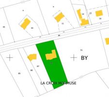 Construction Piraino n°2 à Lestrem - Plan d'implantation