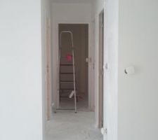 La peinture dans le couloir