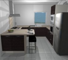 Plan de la cuisine