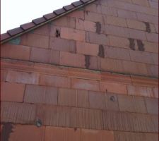 Vue pignon droit quelques patch work