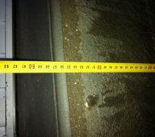 Hauteur maison garage sur terrain plat (56 cm)