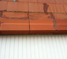 Linteau de garage un bombé