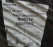 Livraison tuiles 27/04
