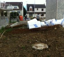 Vue du futur jardin
