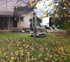 La machine pour réalisation de l?étude de sol 1/