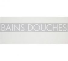 Décor faïence salle de bain étage