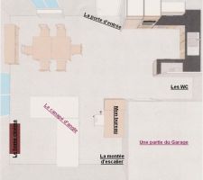 Implantation de mes meubles au RDC