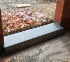 Seuil porte fenêtre.